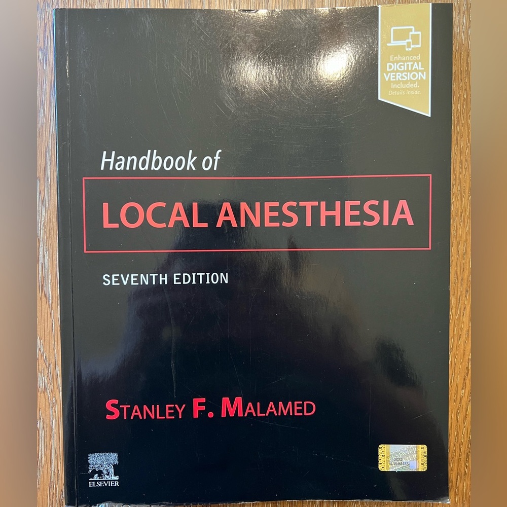 Handbook of Local Anesthesia Seventh Edition